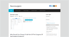 Desktop Screenshot of neurosurgeon.org